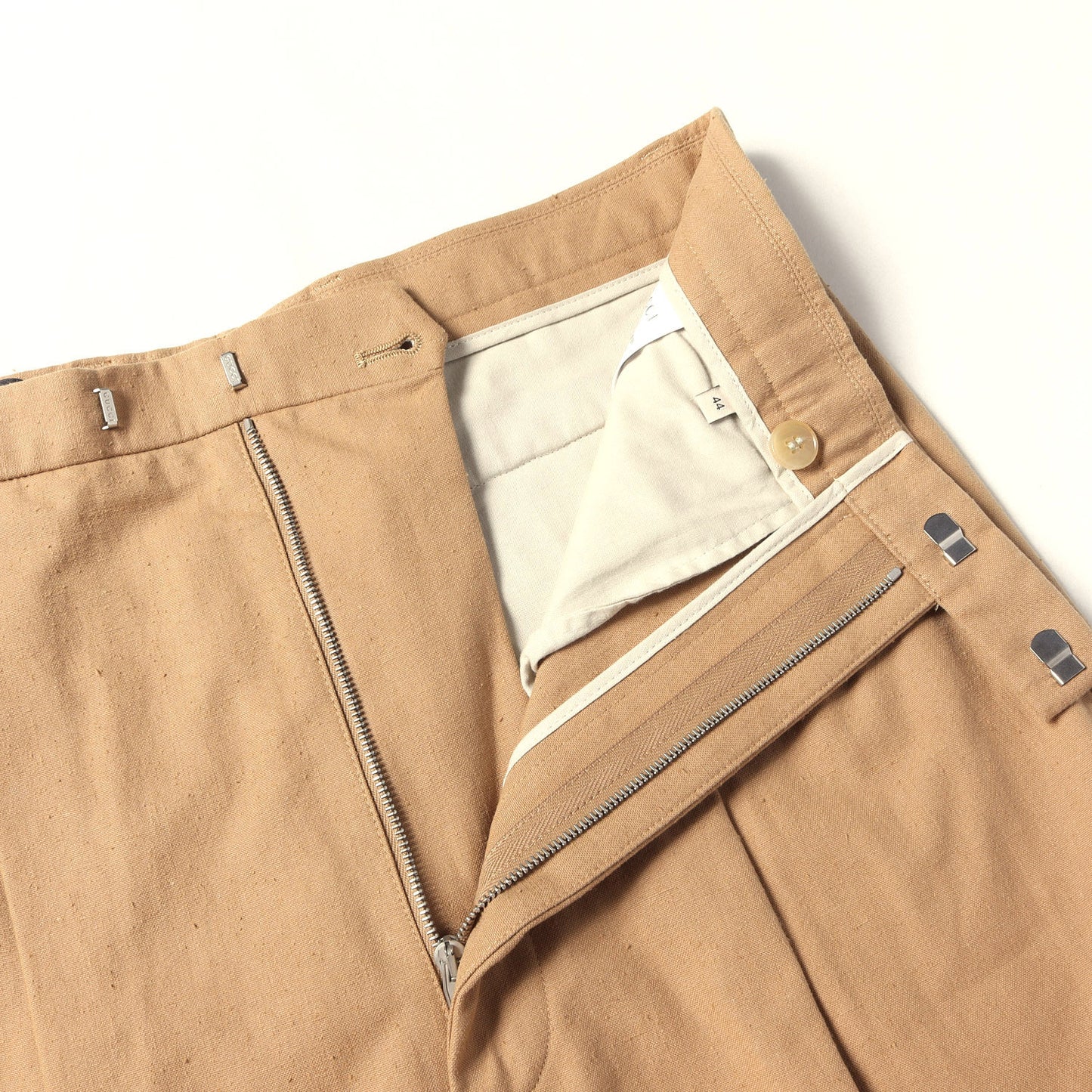 [アレッサンドロ・ミケーレ期] 22AW ピリング加工 コットン ツータック スラックスパンツ (723811 ZALH6)