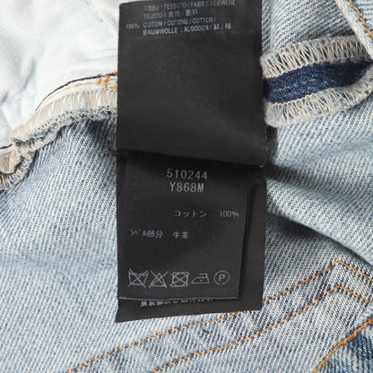 ユーズド加工 ローライズ スキニー デニムパンツ (D02 M SK-LW) 510244 Y868M