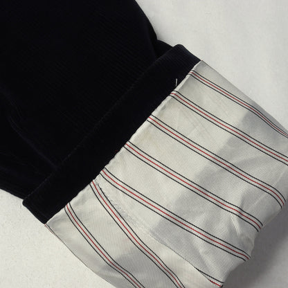 ×BROOKS BROTHERS 裏地ドット ストレッチ コーデュロイ 金ボタン テーラードジャケット / WN-J901 紺ブレ