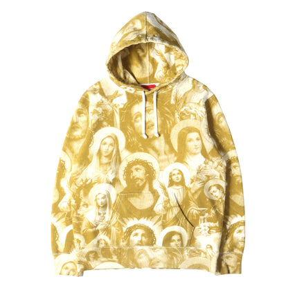 18AW 総柄 ジーザス/マリア スウェット パーカー (Jesus and Mary Hooded Sweatshirt)