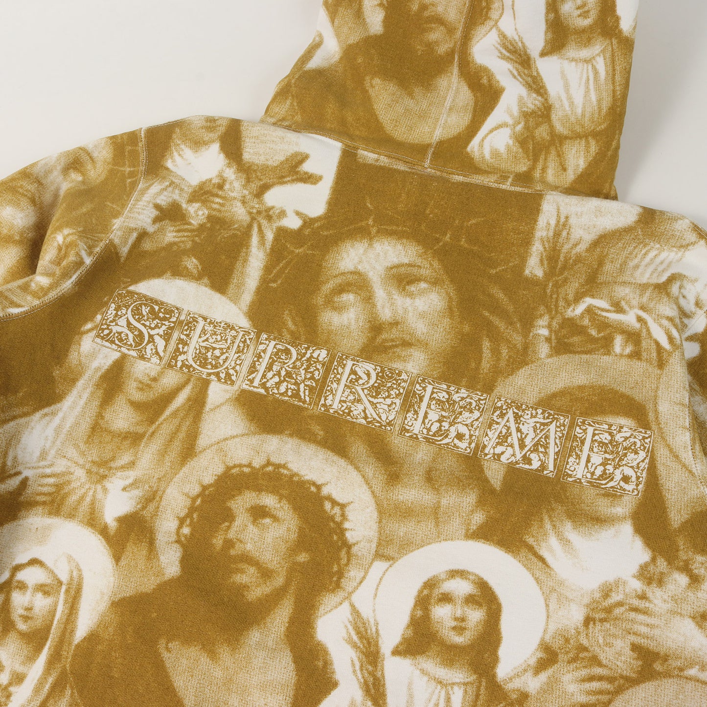 18AW 総柄 ジーザス/マリア スウェット パーカー (Jesus and Mary Hooded Sweatshirt)
