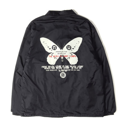 98SS ×N.W.O / NEW WORLD ORDER バタフライ ナイロン コーチジャケット