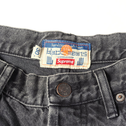23AW ×Blackmeans パッチワークリペア加工 ルーズフィット デニムパンツ (Mended Loose Fit Jean)