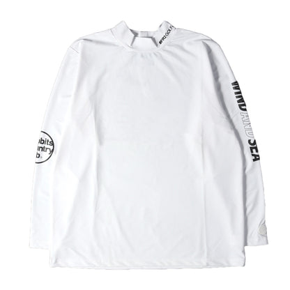 ×FR2 GOLF ブランドロゴ モックネック ロングスリーブ Tシャツ Babbits Country Club