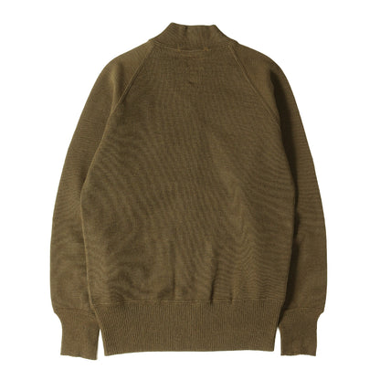 40s 米軍実物 U.S.ARMY AIR FORCE C-2 フルジップ フライト ニット セーター GOODWEAR KNITTING MILLS社製