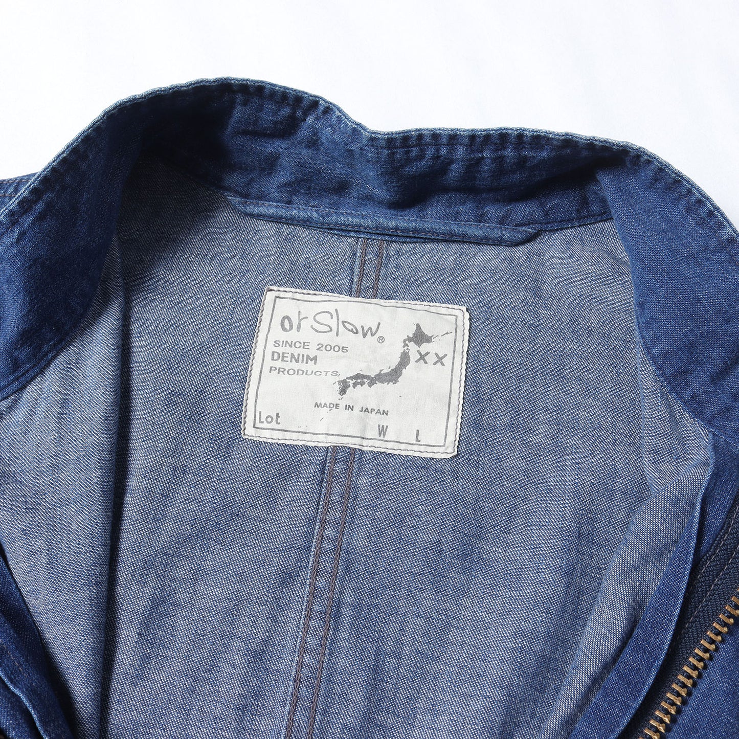 IMA:ZINE別注 リメイク M-65 フィッシュテール デニム コート (M65 Fishtail Denim Coat)