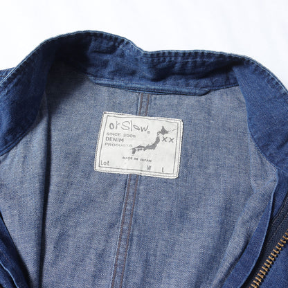 IMA:ZINE別注 リメイク M-65 フィッシュテール デニム コート (M65 Fishtail Denim Coat)