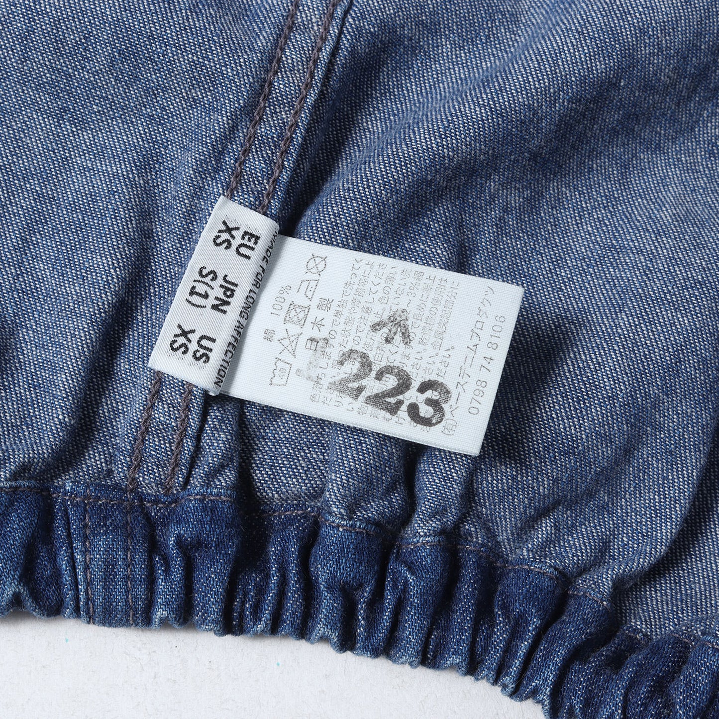 IMA:ZINE別注 リメイク M-65 フィッシュテール デニム コート (M65 Fishtail Denim Coat)