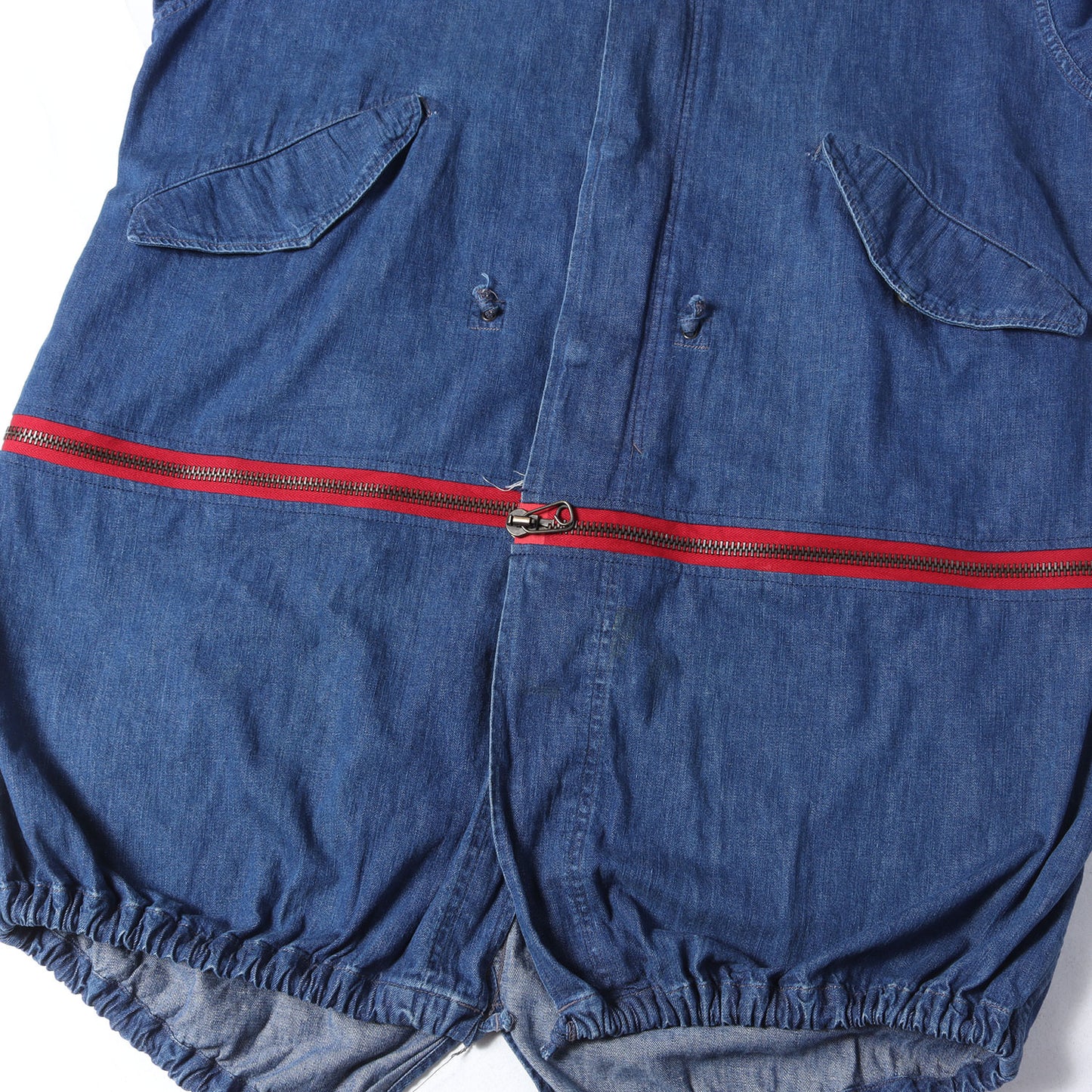 IMA:ZINE別注 リメイク M-65 フィッシュテール デニム コート (M65 Fishtail Denim Coat)
