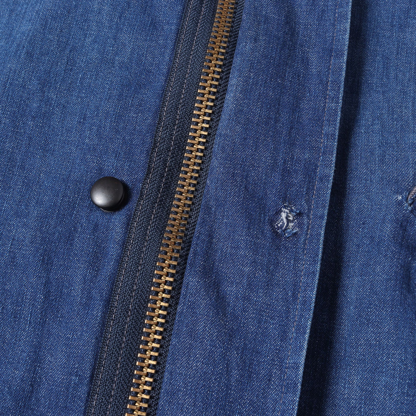 IMA:ZINE別注 リメイク M-65 フィッシュテール デニム コート (M65 Fishtail Denim Coat)
