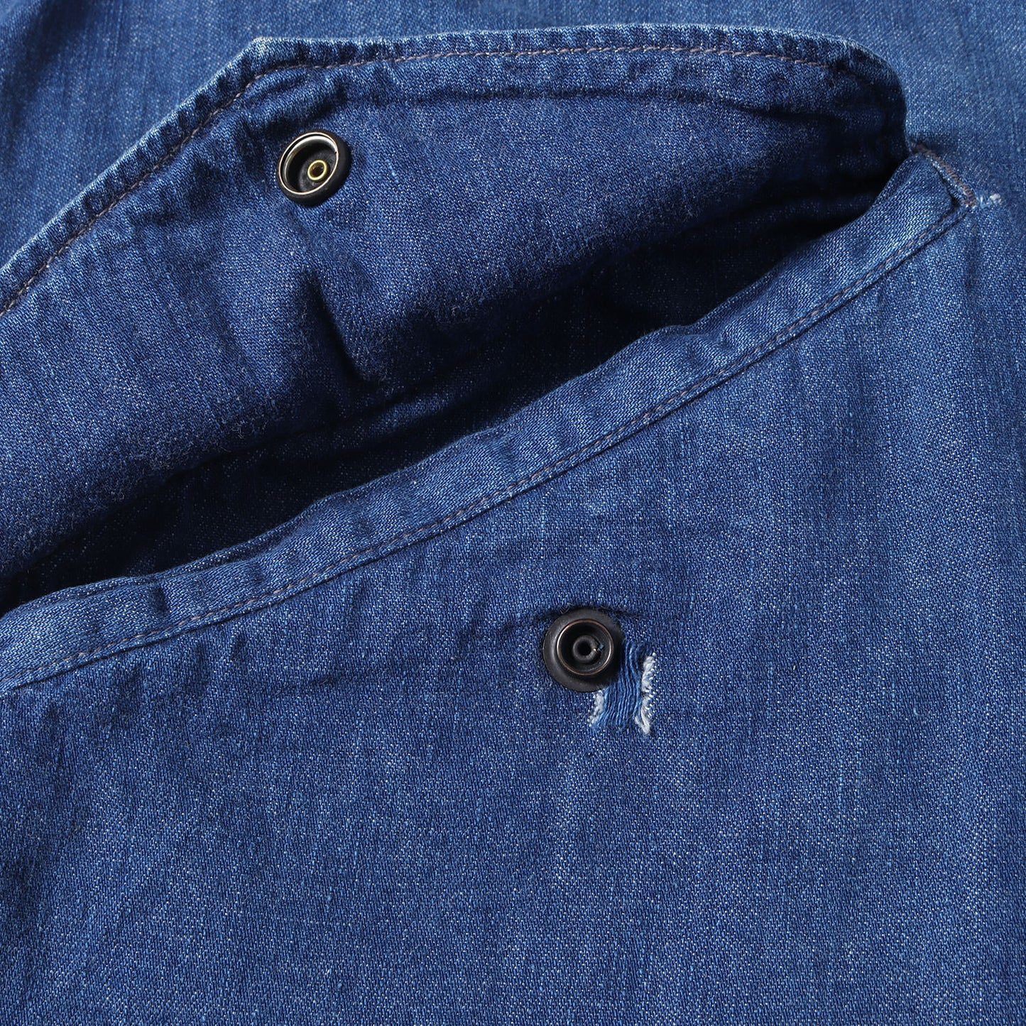 IMA:ZINE別注 リメイク M-65 フィッシュテール デニム コート (M65 Fishtail Denim Coat)