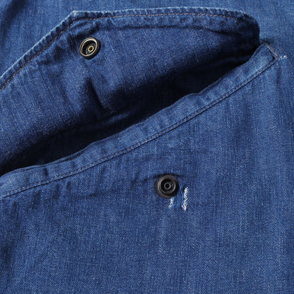 IMA:ZINE別注 リメイク M-65 フィッシュテール デニム コート (M65 Fishtail Denim Coat)