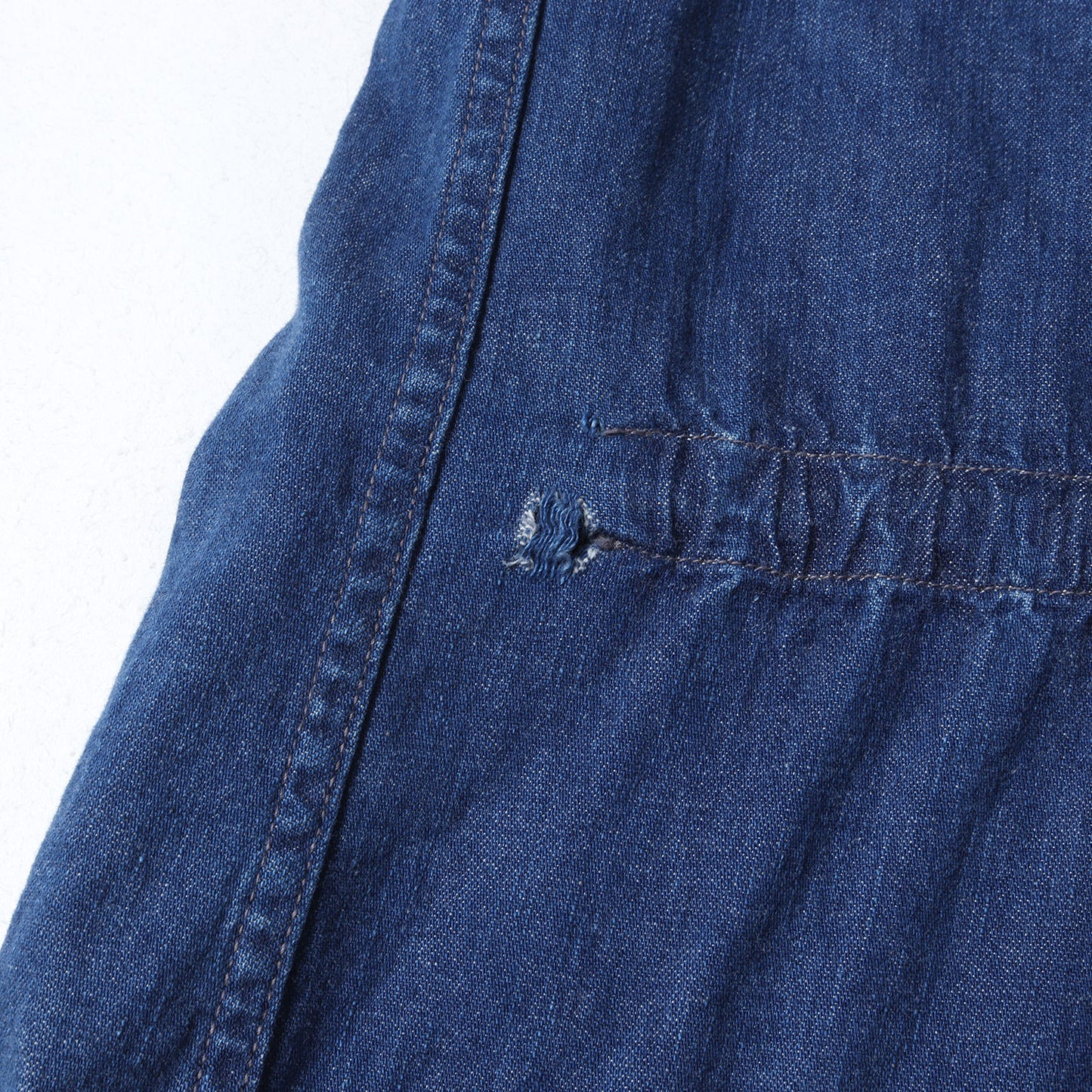 IMA:ZINE別注 リメイク M-65 フィッシュテール デニム コート (M65 Fishtail Denim Coat)