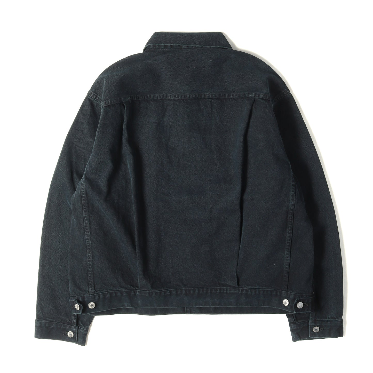 25AW ウォッシュ加工 2ndタイプ ブラック デニム ジャケット (2nd Type Black Denim Jacket)