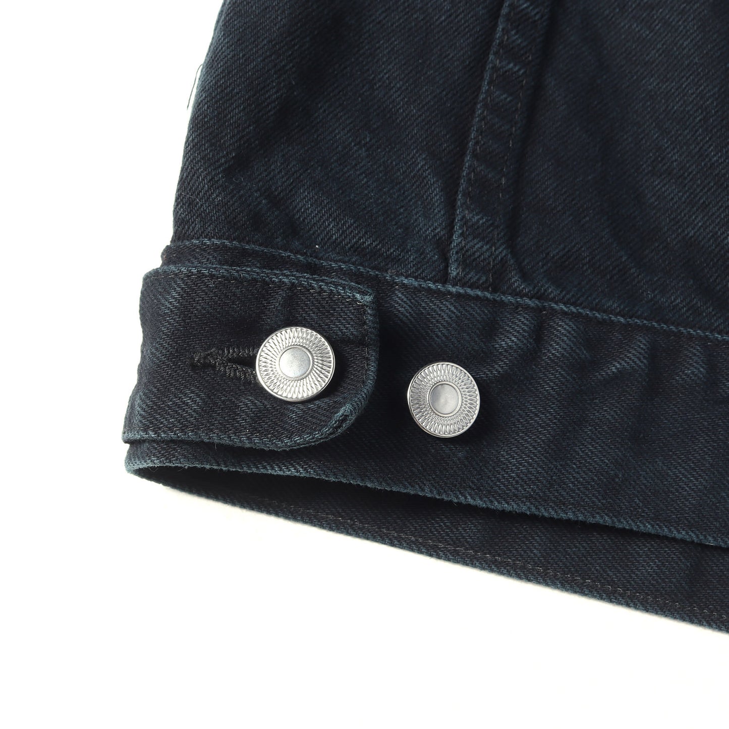 25AW ウォッシュ加工 2ndタイプ ブラック デニム ジャケット (2nd Type Black Denim Jacket)