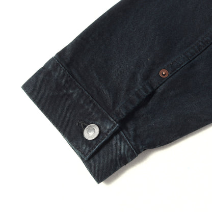 25AW ウォッシュ加工 2ndタイプ ブラック デニム ジャケット (2nd Type Black Denim Jacket)