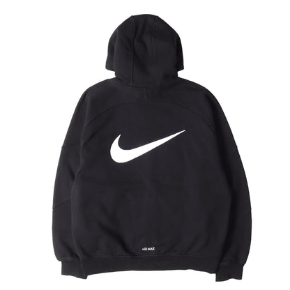 25SS ×NIKE スウッシュマーク刺繍 フルジップ スウェット パーカー (Zip Up Hooded Sweatshirt)