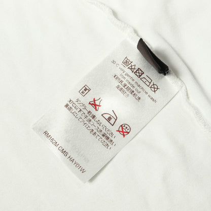 [キム・ジョーンズ期] 16AW カレッジロゴ クルーネック Tシャツ RM162 CMS HAY01W