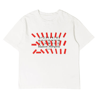 21SS レッドテープ カレンダーロゴ クルーネック Tシャツ (S29GC0296 S23935)