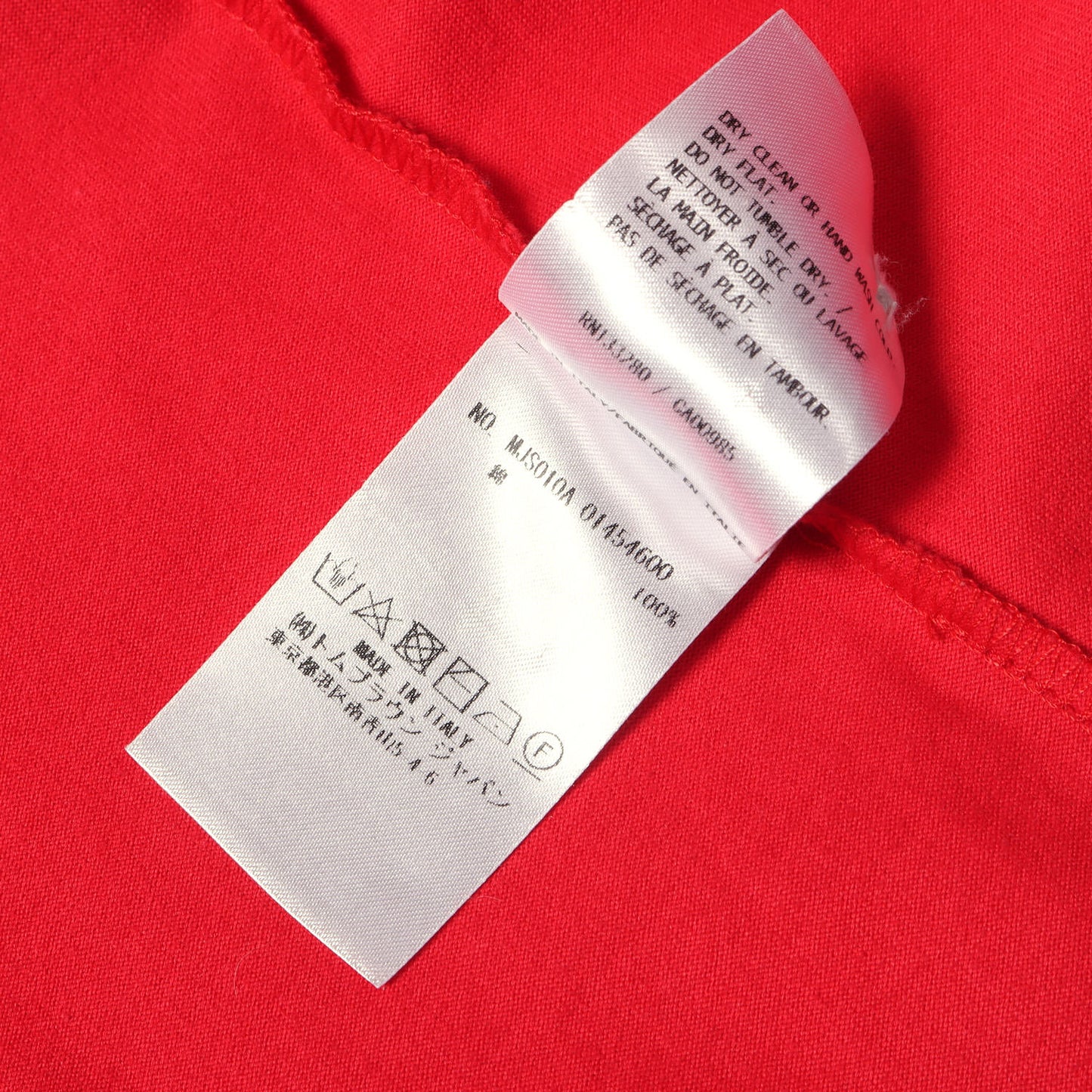 リブ付きポケット クルーネック Tシャツ