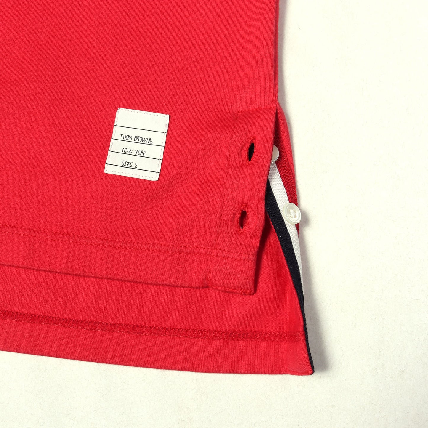 リブ付きポケット クルーネック Tシャツ