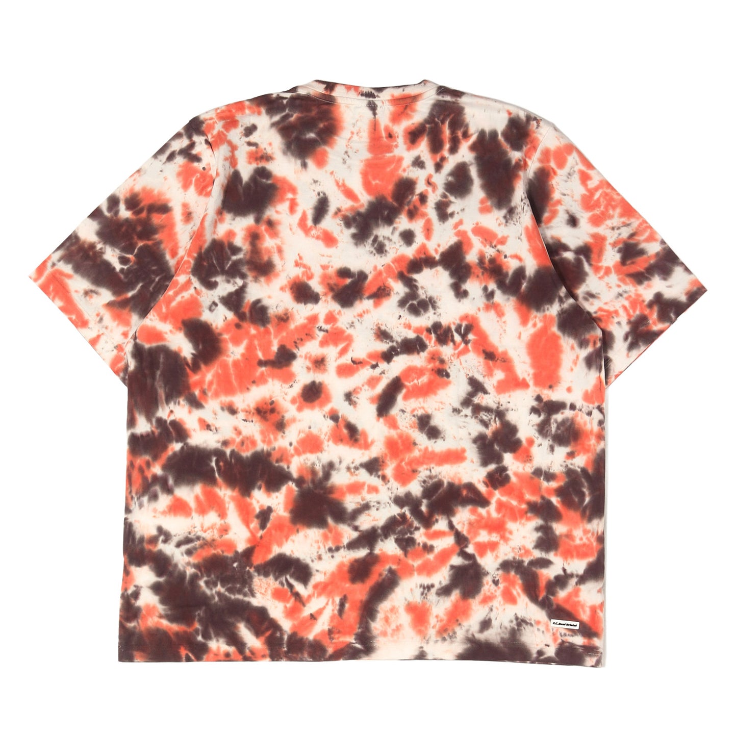 Bristolロゴプリント タイダイ染め クルーネック Tシャツ (RELAX FIT TIEDYE AUTHNETIC LOGO TEE)