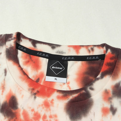 Bristolロゴプリント タイダイ染め クルーネック Tシャツ (RELAX FIT TIEDYE AUTHNETIC LOGO TEE)