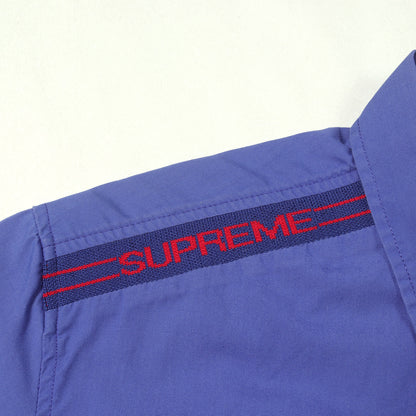 21SS ロゴニットリブ コットンツイル 半袖 ワークシャツ (Logo Rib S/S Work Shirt)