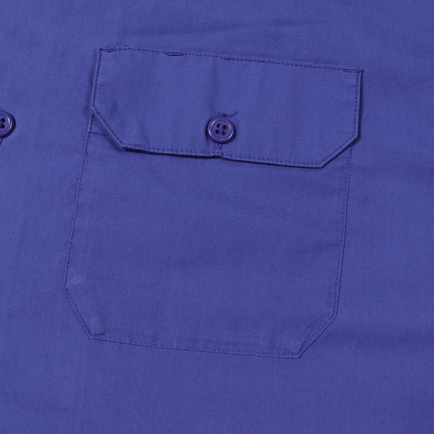 21SS ロゴニットリブ コットンツイル 半袖 ワークシャツ (Logo Rib S/S Work Shirt)