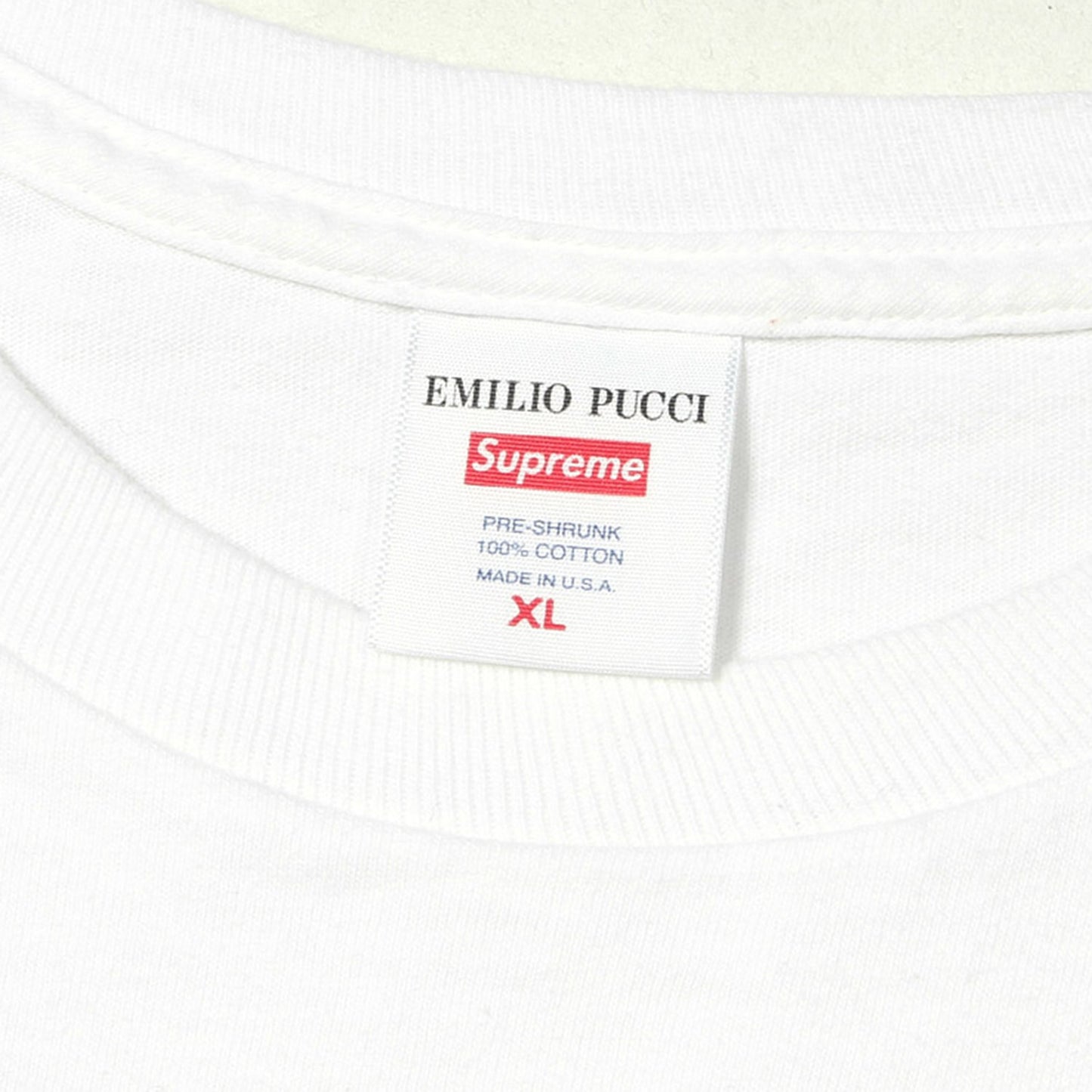 21SS ×Emilio Pucci ファンタジアパターン BOXロゴ Tシャツ (Box Logo Tee)