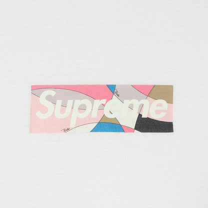 21SS ×Emilio Pucci ファンタジアパターン BOXロゴ Tシャツ (Box Logo Tee)