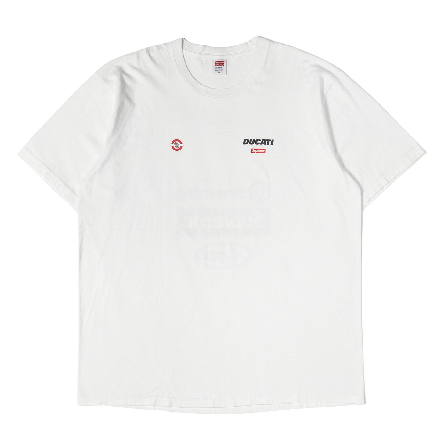 24SS ×Ducati スポンサーロゴ クルーネック Tシャツ (Logos Tee)