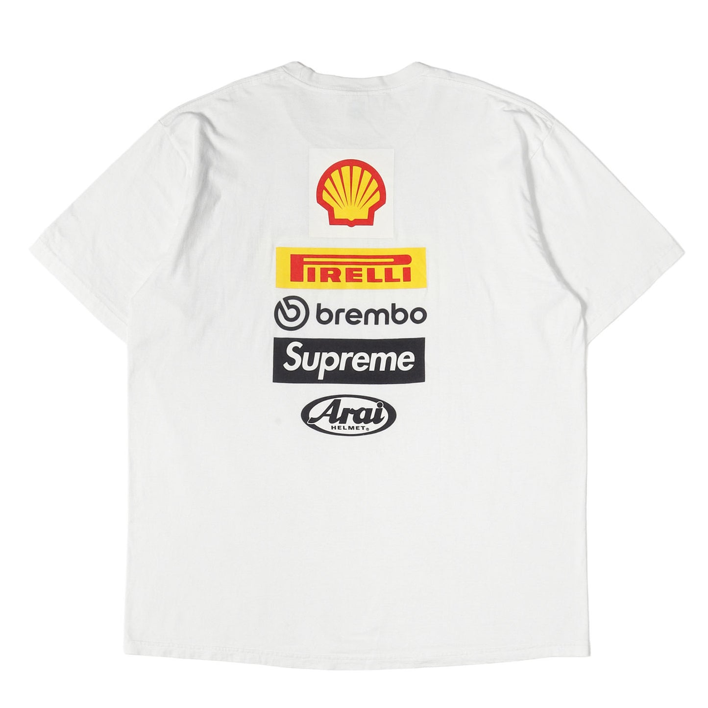24SS ×Ducati スポンサーロゴ クルーネック Tシャツ (Logos Tee)