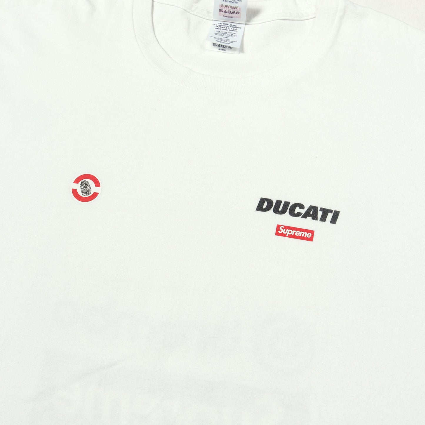 24SS ×Ducati スポンサーロゴ クルーネック Tシャツ (Logos Tee)