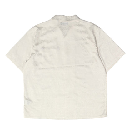 ×ERIC HAZE タギングロゴ モノグラム オープンカラー 半袖 ボタンシャツ (TAG JACQUARD S/S SHIRT)