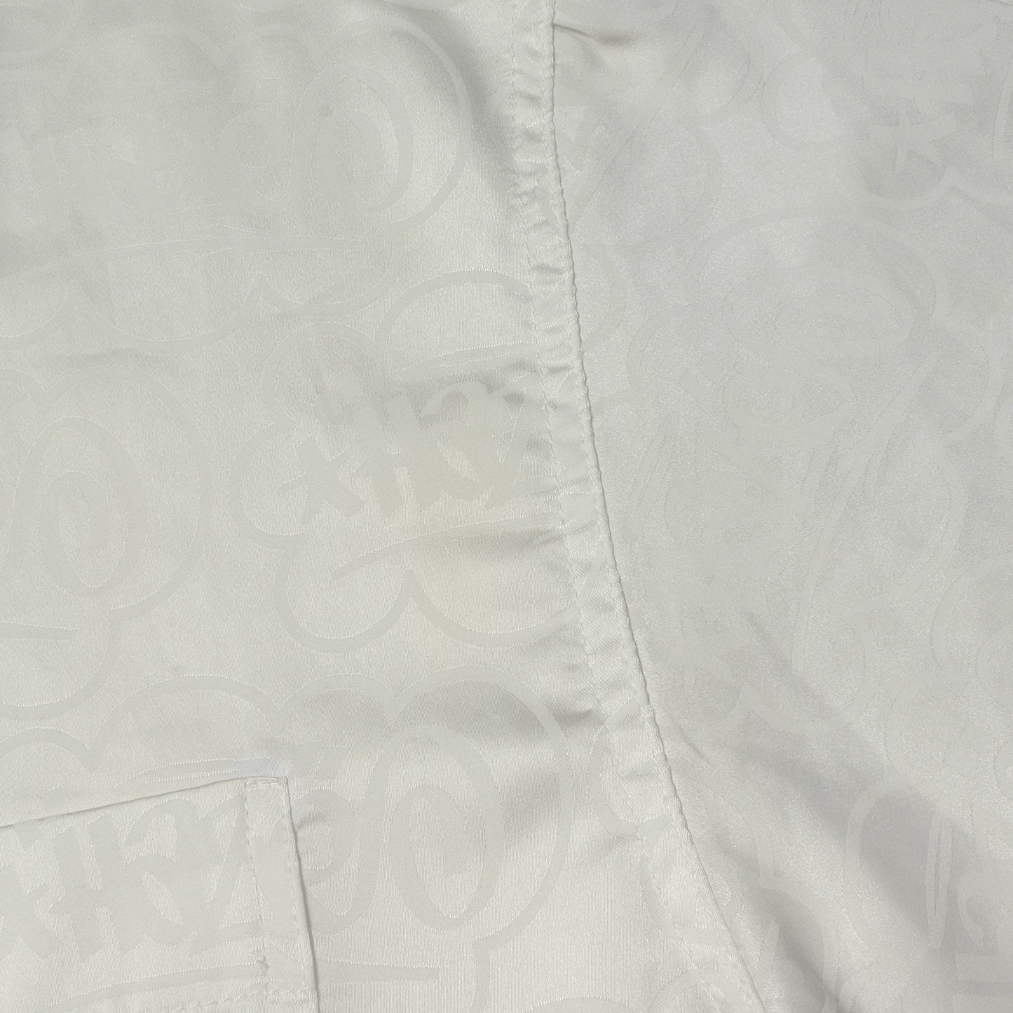 ×ERIC HAZE タギングロゴ モノグラム オープンカラー 半袖 ボタンシャツ (TAG JACQUARD S/S SHIRT)