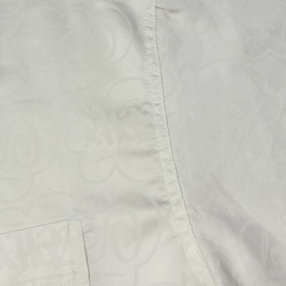 ×ERIC HAZE タギングロゴ モノグラム オープンカラー 半袖 ボタンシャツ (TAG JACQUARD S/S SHIRT)