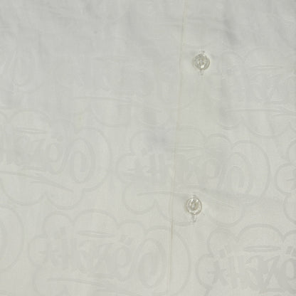 ×ERIC HAZE タギングロゴ モノグラム オープンカラー 半袖 ボタンシャツ (TAG JACQUARD S/S SHIRT)