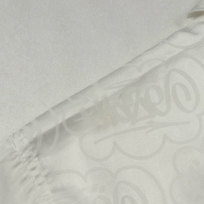 ×ERIC HAZE タギングロゴ モノグラム オープンカラー 半袖 ボタンシャツ (TAG JACQUARD S/S SHIRT)