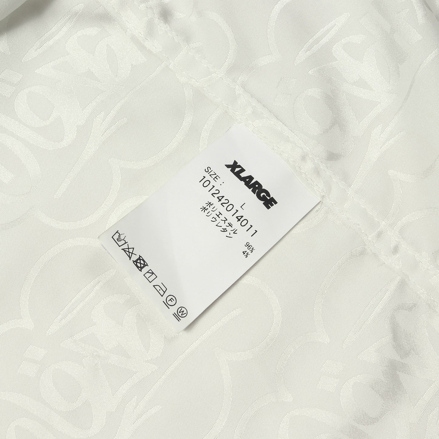 ×ERIC HAZE タギングロゴ モノグラム オープンカラー 半袖 ボタンシャツ (TAG JACQUARD S/S SHIRT)