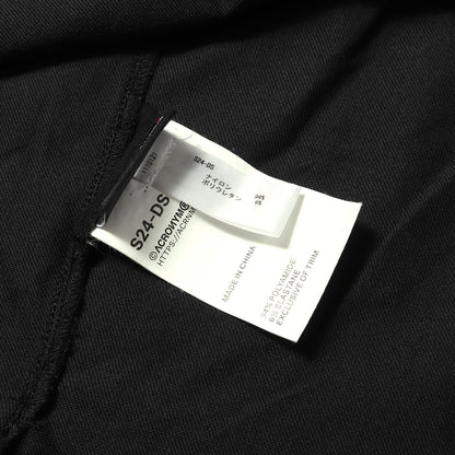 スリット入り ストレッチナイロン クルーネック Tシャツ (SCHOELLER DRYSKIN SHORT SLEEVE T-SHIRT) S24-DS