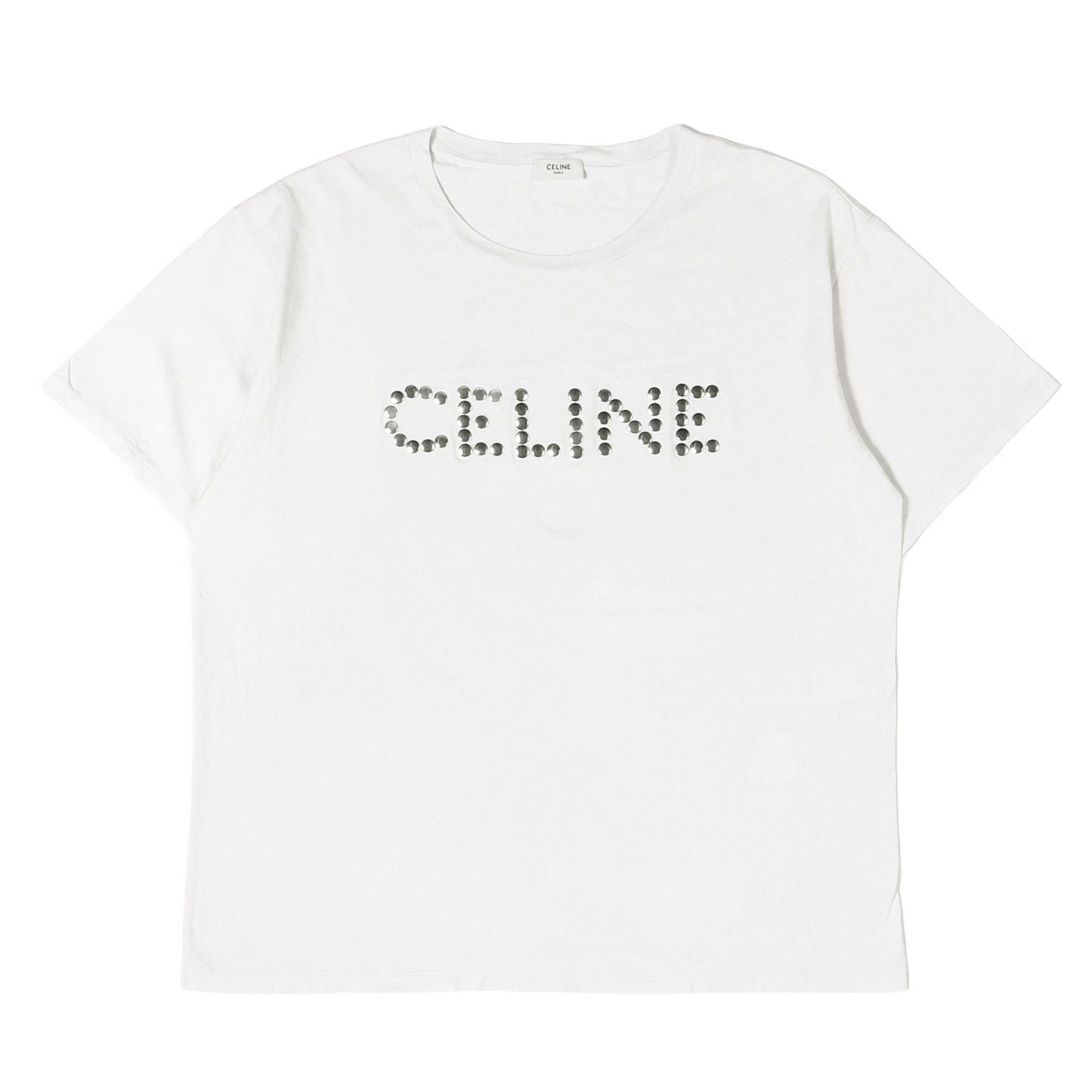 スタッズ ブランドロゴ クルーネック Tシャツ (2X50C671Q)