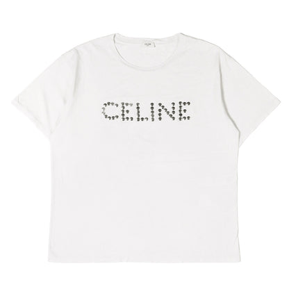 スタッズ ブランドロゴ クルーネック Tシャツ (2X50C671Q)