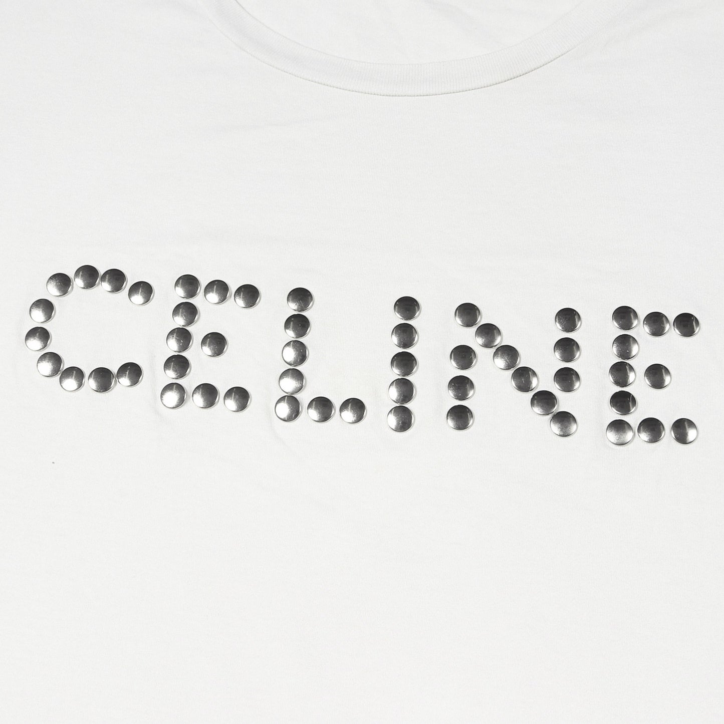 スタッズ ブランドロゴ クルーネック Tシャツ (2X50C671Q)