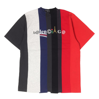 青山店限定 再構築 デザイン クルーネック Tシャツ (Cut-up T-shirt) 661591 TKVB2