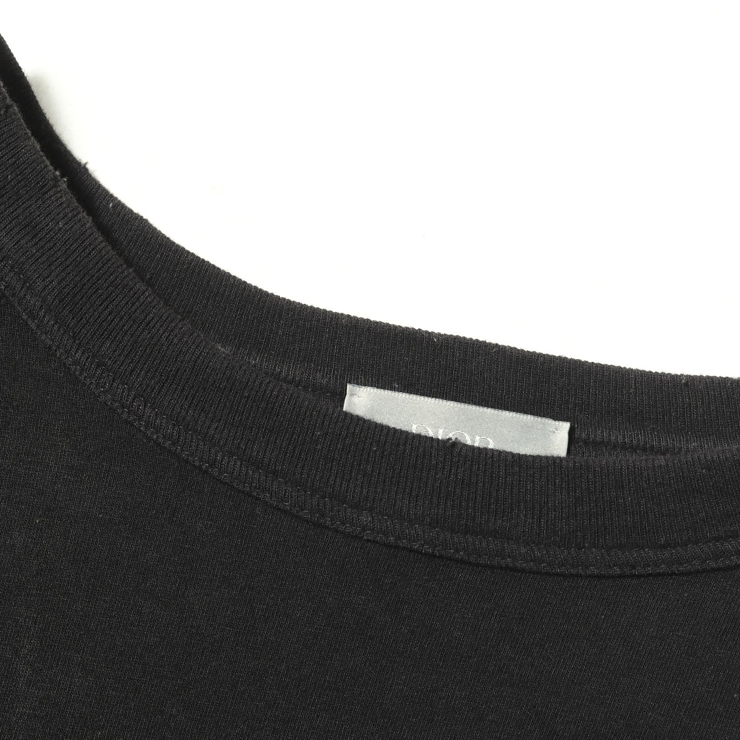 [近年モデル] ×ERL ダメージ加工 ラメ入り刺繍ロゴ クルーネック Tシャツ 313J647A0817