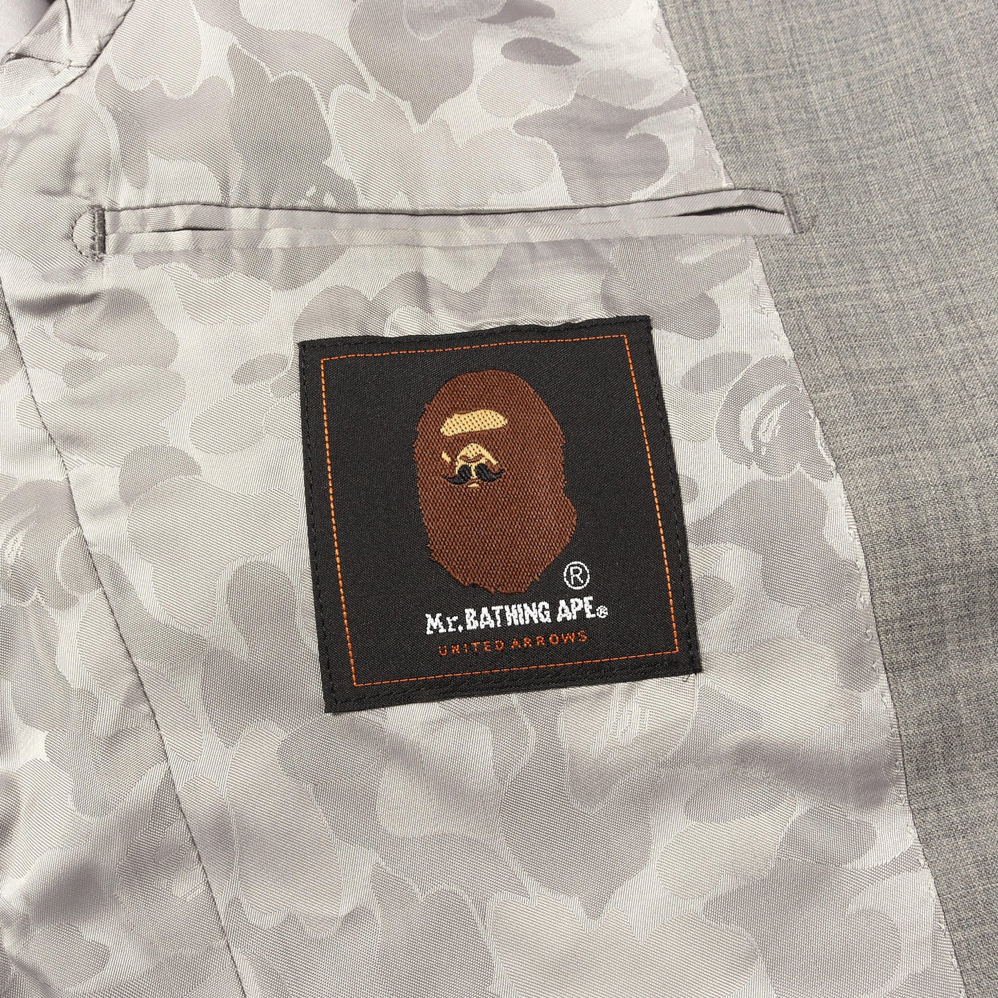 Mr. BATHING APE テーラードジャケット スラックスパンツ スーツ セットアップ