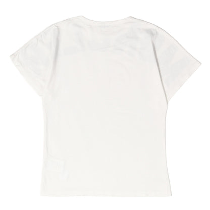 ショルダー ロゴプリント クルーネック Tシャツ (T-SHIRT GIROCOLLO) F10938C70710 V8094