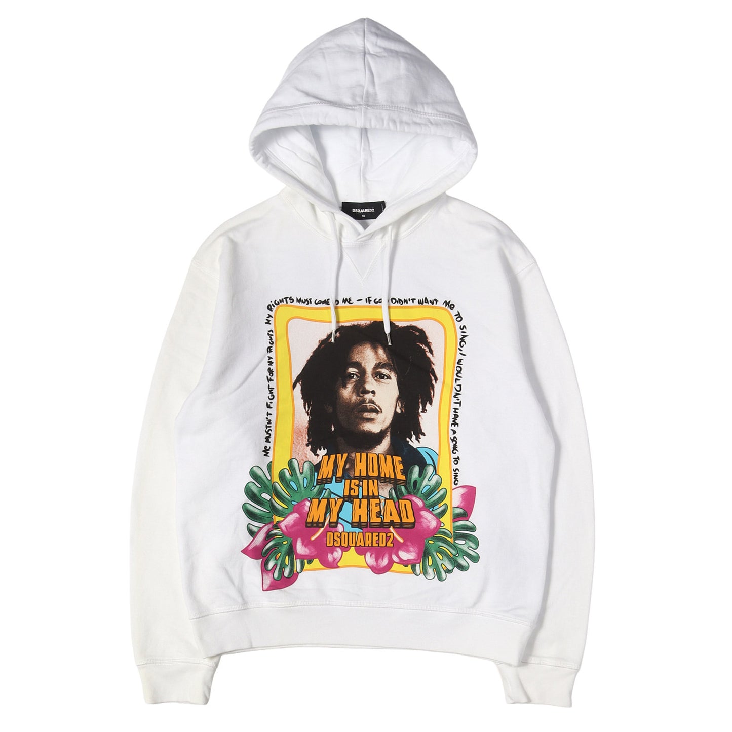 23SS ×Bob Marley グラフィック スウェットパーカー