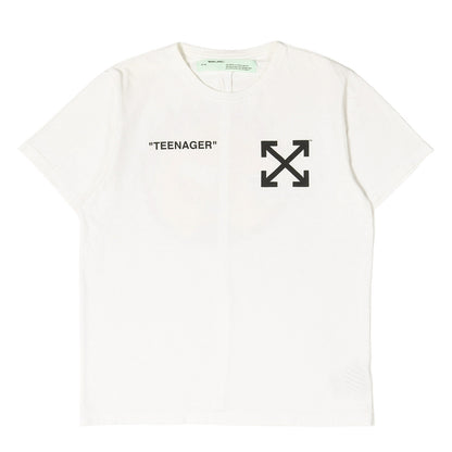 ×THE SIMPSONS キャラクター プリント クルーネック Tシャツ (TEENAGER SIMPSON FLAME BART T-Shirt)